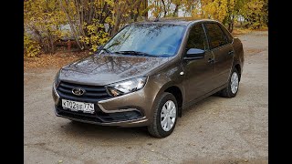 LADA GRANTA FL съездил на ТО-0. Салон, коробка, расход, фары - у меня пригорело.