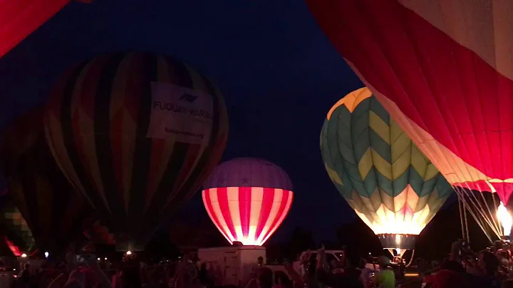 Balloon Glow at the WRAL Freedom Balloon Fest