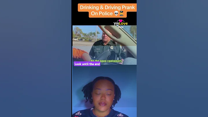 Drinking and Driving prank on Police #pleasesubscribe