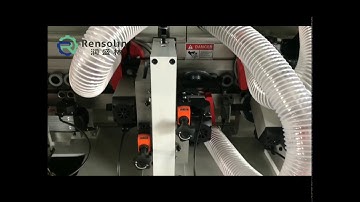 RSL450ADF edge banding machine with double trimming and corner rounding functions