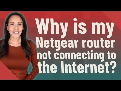 Why is my Netgear router not connecting to the Internet?