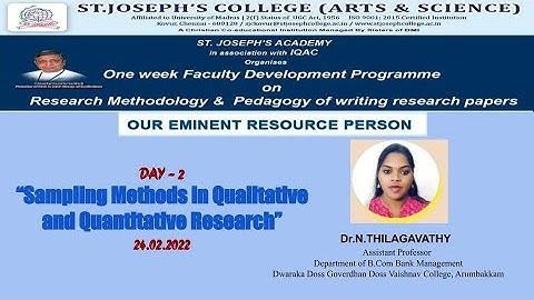 One week Faculty Development Programme day-2