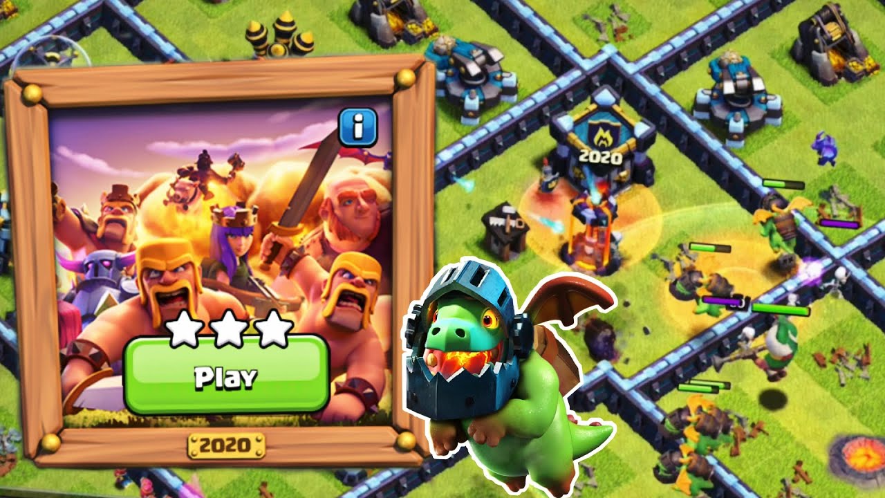 10 years of Clash 2020 Challenge Clash of Clans YouTube