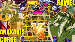 MvC2 Mvci Umvc3 ANAKARISCURSE vs RAMIEL (Fightcade) pt 2