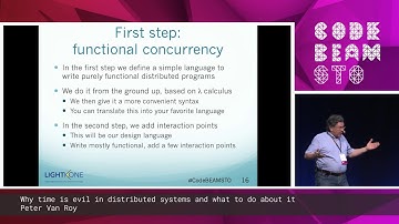 Peter van Roy - KEYNOTE Why time is evil in distributed systems | Code BEAM STO 19