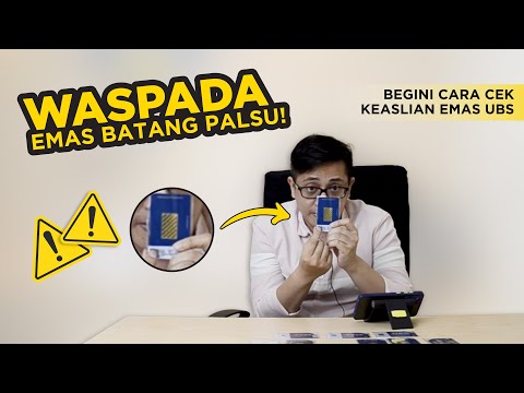 Cara Mengecek Keaslian Emas Batang UBS. Cek Keaslian Koleksi Emas UBS Kamu Sekarang! | IndoGold