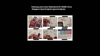 Unboxing And Review Diabecheck Dc-302Ms Jitron