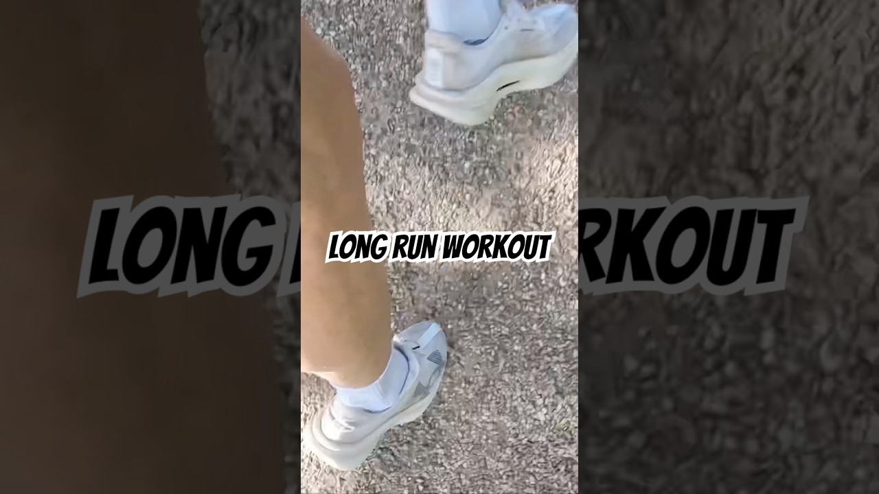 Session during a 12 mile long run 🥸 #1500 #5k #marathon #treat