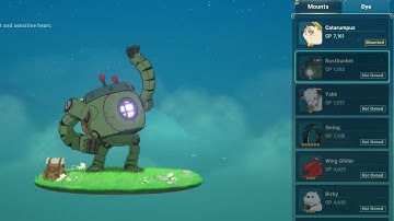 Ni no Kuni: Cross Worlds How to get All Mounts Rustbucket, Yakk