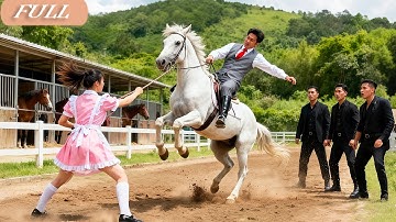 No Bodyguard Dare Save CEO Fall Off Wild Horse! Only A Poor Maid Rush In & Caught Him!Love Came!