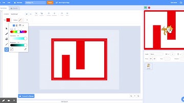 Creating a Maze Backdrop in Scratch