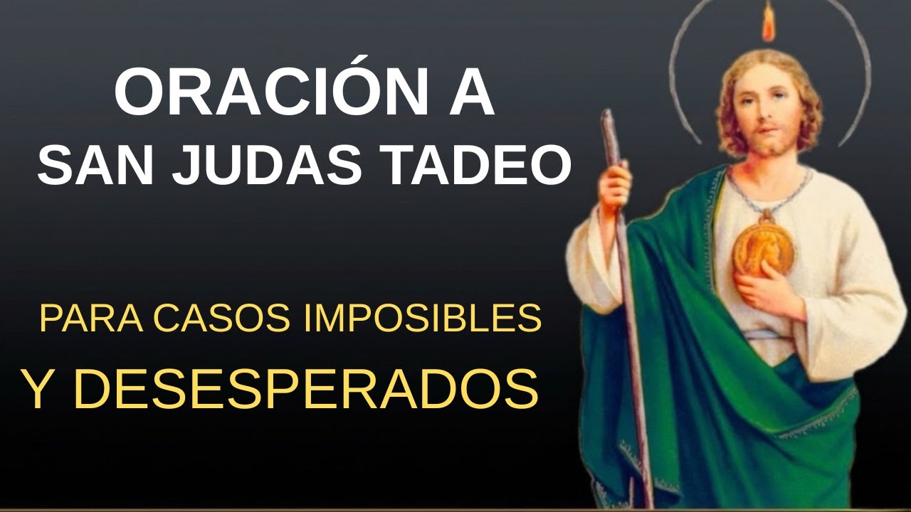 🚨 Mensaje Urgente del Cielo | Oración a San Judas Tadeo para Momentos Difíciles