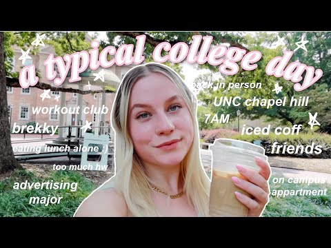 AN AVERAGE COLLEGE DAY IN MY LIFE AT UNC CHAPEL HILL | Isabella LoRe