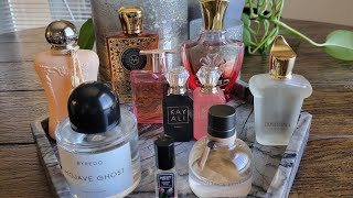 April Perfume Tray | March Recap