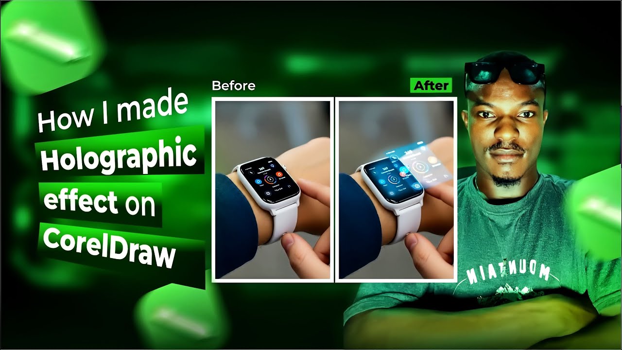 How to Create a Holographic Effect in CorelDRAW – Step-by-Step Tutorial ...