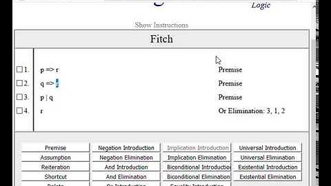 Fitch - Or Elimination