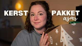ASMR Kerstpakket Unboxen |📦   Relax &amp; Satisfying | Nederlandse Asmr