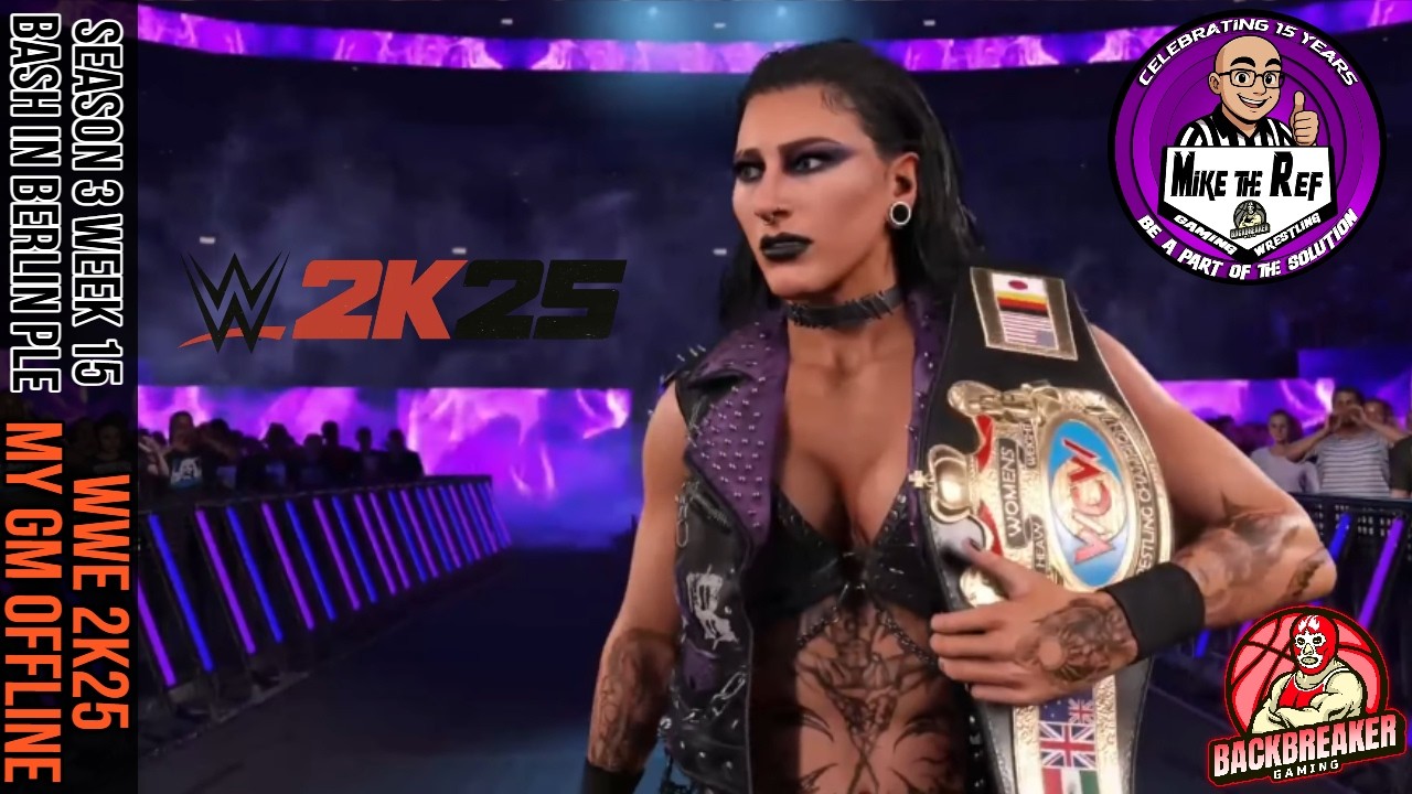 ONE FINAL BASH: Ref Books Bash in Berlin Season 3 (WWE 2k25 myGM)