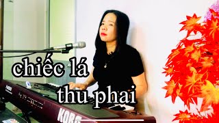 Video thumbnail of "Chiếc lá thu phai | nhạc Trịnh Công Sơn | nhạc công nữ"