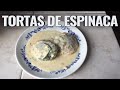 TORTAS DE ESPINACA RELLENAS Y A LA CREMA