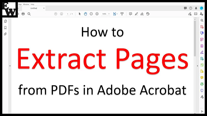 How to Extract Pages from PDFs in Adobe Acrobat (PC & Mac)