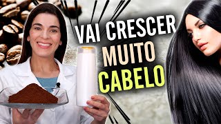 Use SHAMPOO com CAFÉ e o CABELO CRESCE MUITO