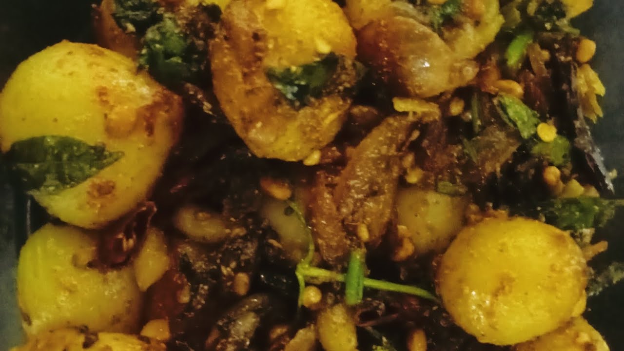 small-size-aloo-fry-recipe-in-telugu-cookingchannelintelugu