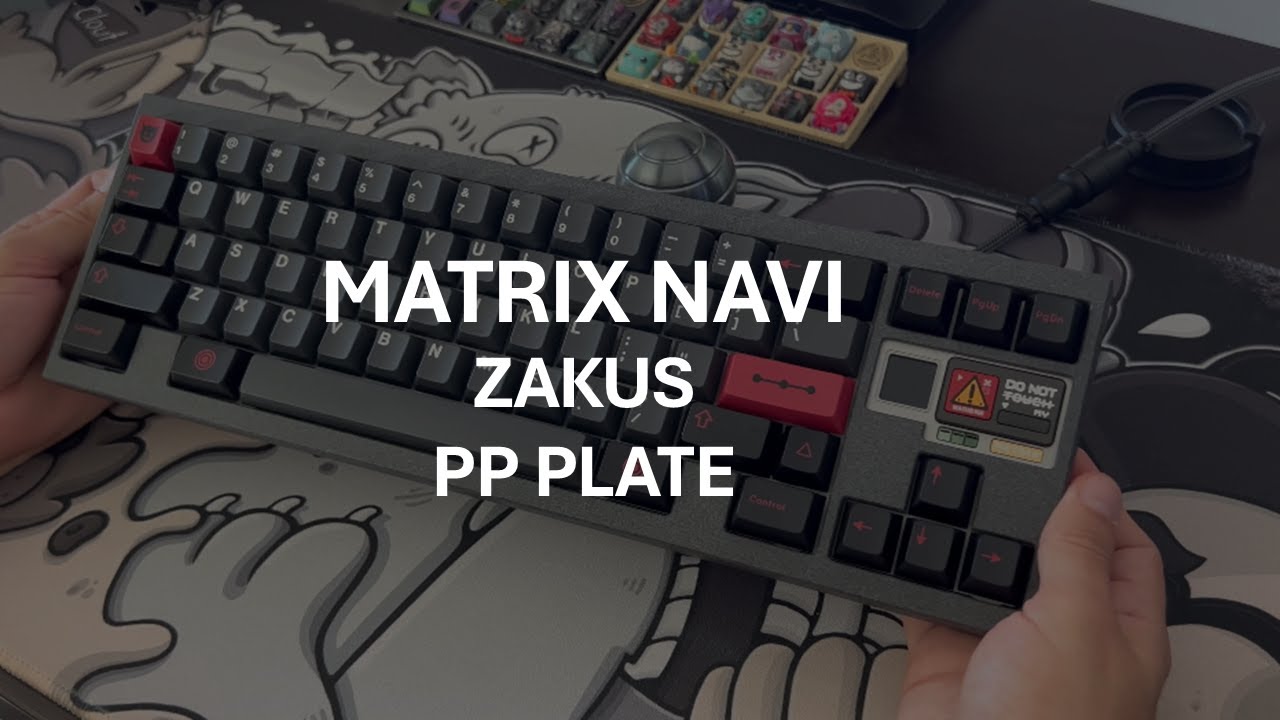 Matrix Navi | Zakus on PP Plate (no flexcuts PCB) | Soundtest