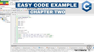 Simple Code Example Explained | C++ Chapter Two | C++ በአማርኛ