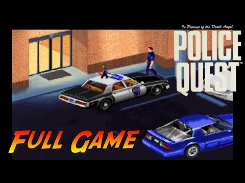 Police Quest 1 - In Pursuit of the Death Angel | Gameplay Walkthrough - Full Game | No Commentary