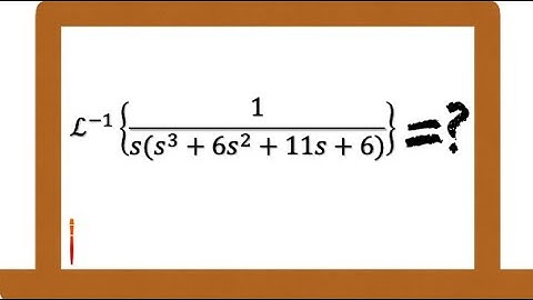 Transformada inversa de Laplace (exemplo) [Inverse Laplace transform (example)]