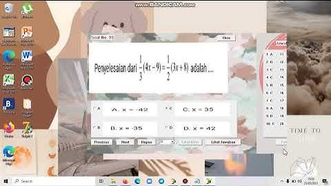 Tugas Akhir Pemrograman Komputer UN SMP (Delphi 7)