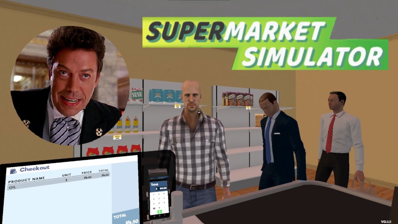 STONE COLD Goes Grocery Shopping?! | Supermarket Simulator