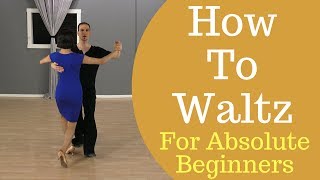 How To Waltz Dance For Beginners - Waltz Box Step Resimi