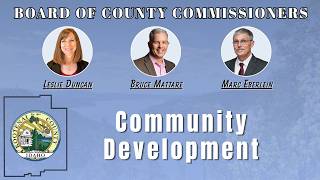 8/13/26 Board of County Commissioners: Community Development