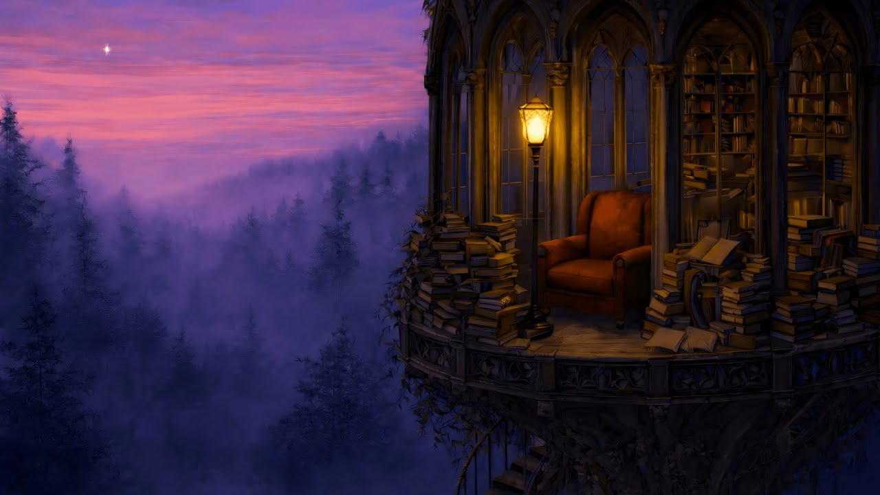 Dark Academia Music for Studying & Focus • The Sentinel's Tower Library