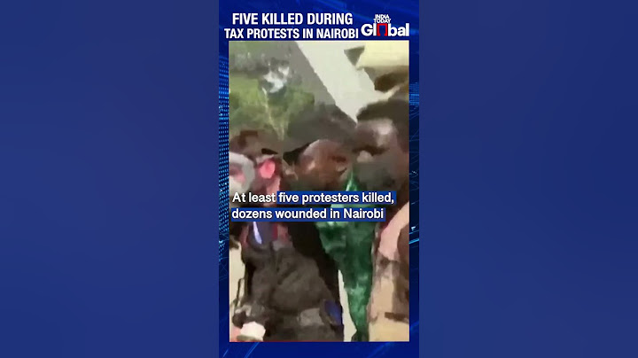 Protestors Storm Kenya's Parliament, Five Killed | India Today Global