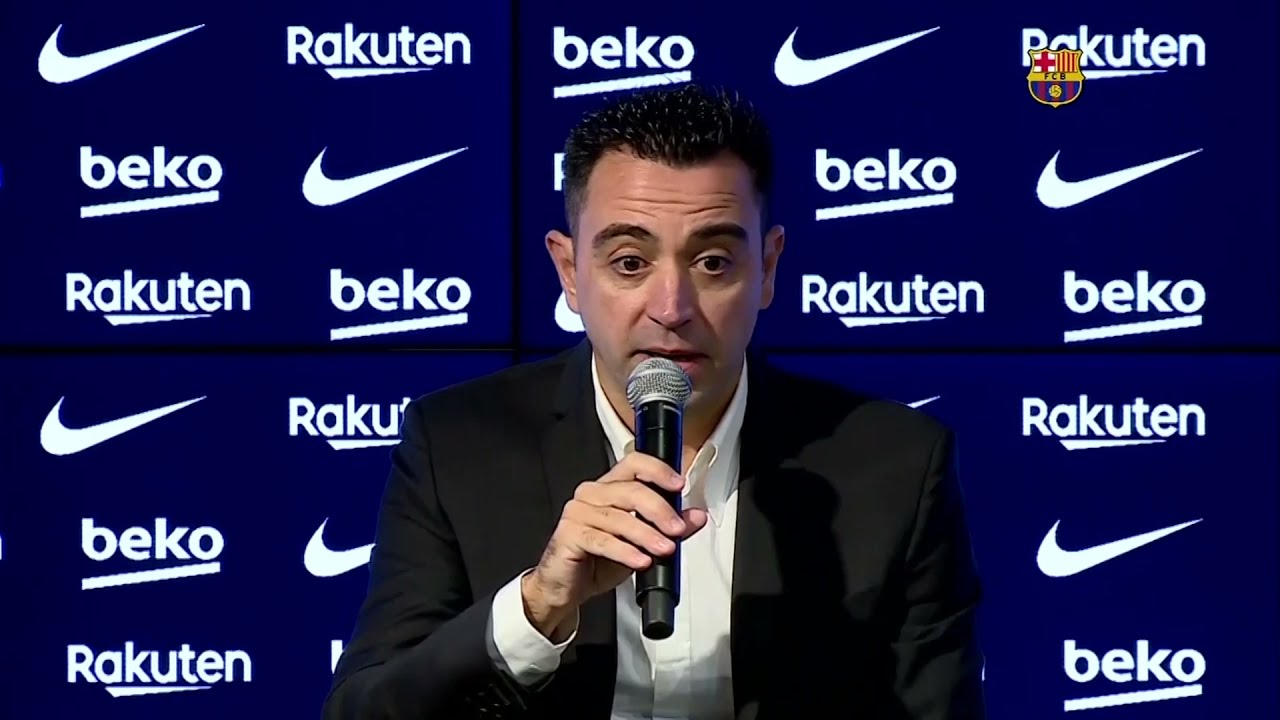 Xavi: 'Leo Messi texted to wish me luck' on head coach role at FC Barcelona | La Liga 西甲 巴萨 哈维 梅西
