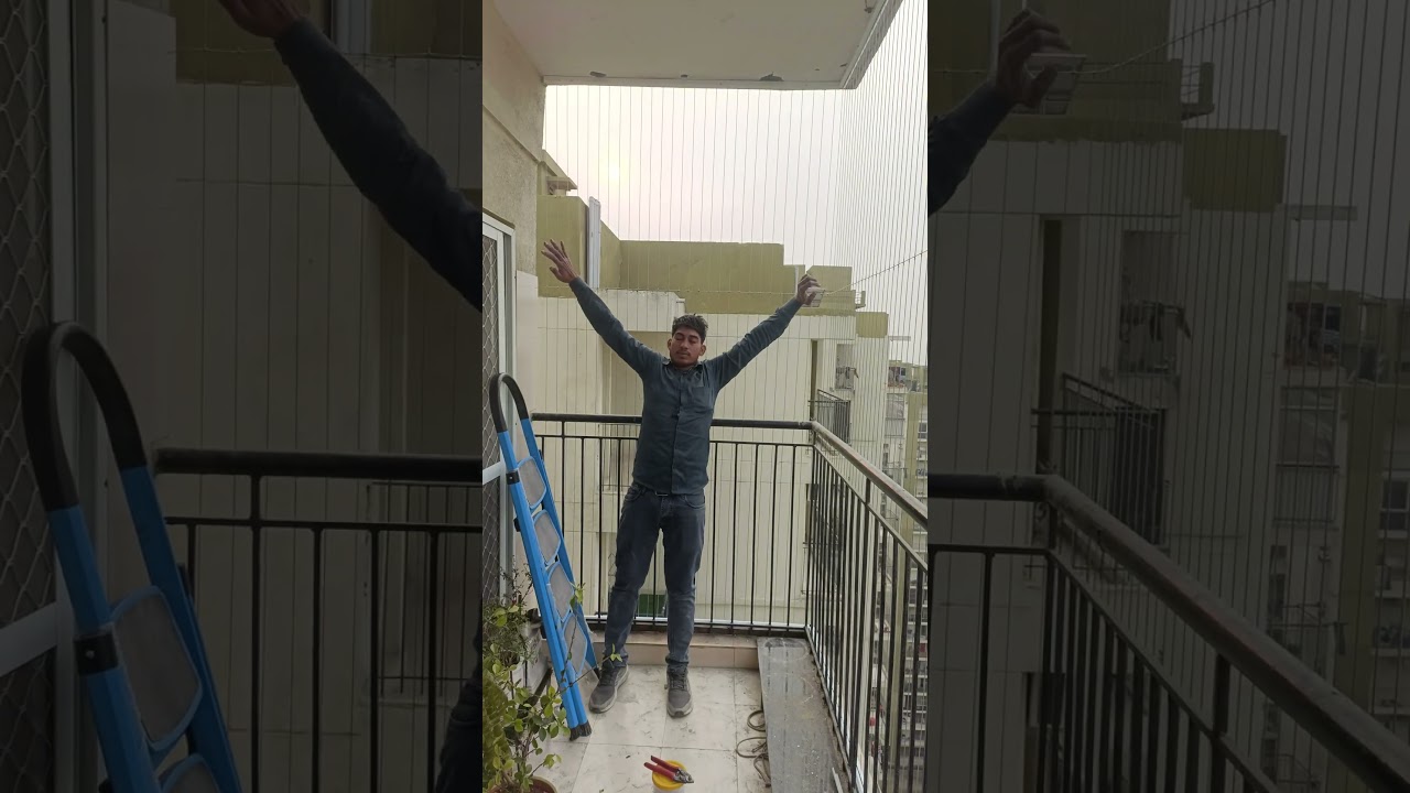 Invisible grill for Balcony | Delhi Ncr lowest price | Call 7840821383  