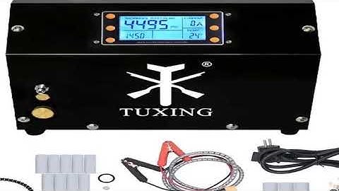 TUXING 4500Psi 300Bar PCP Air Compressor with LCD Display Digital Control Compressor Auto-