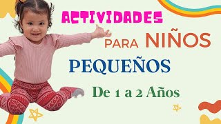 13 ACTIVIDADES PARA NIÑOS DE 1 A 2 AÑOS 👦 IDEAS CASERAS PARA HACER CON NIÑOS PEQUEÑOS