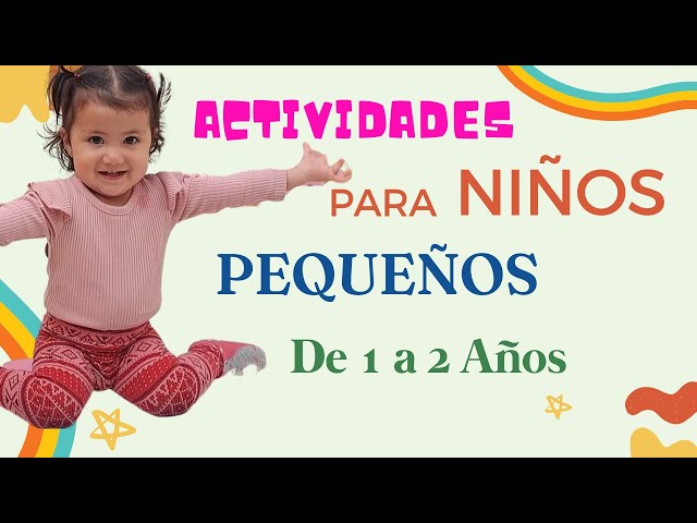 13 ACTIVIDADES PARA NIÑOS DE 1 A 2 AÑOS 👦 IDEAS CASERAS PARA HACER CON  NIÑOS PEQUEÑOS 