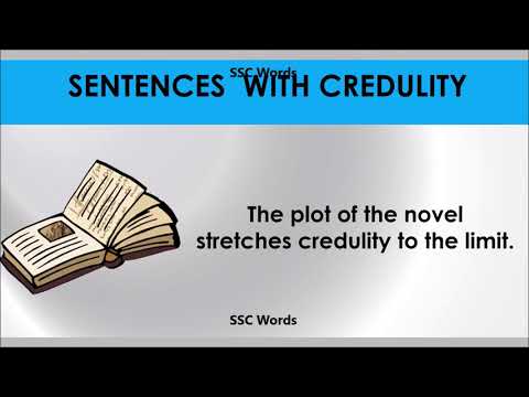 credulity---improve-english---meaning-and-5-sentences---gre-/-cat-/-gmat-word---ssc-words