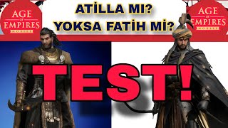 Ati̇llali Okçu Mu Yoksa Fati̇h Sultan Mehmetli̇ Okçu Mu? • Age Of Empires Mobile Fsm Testi