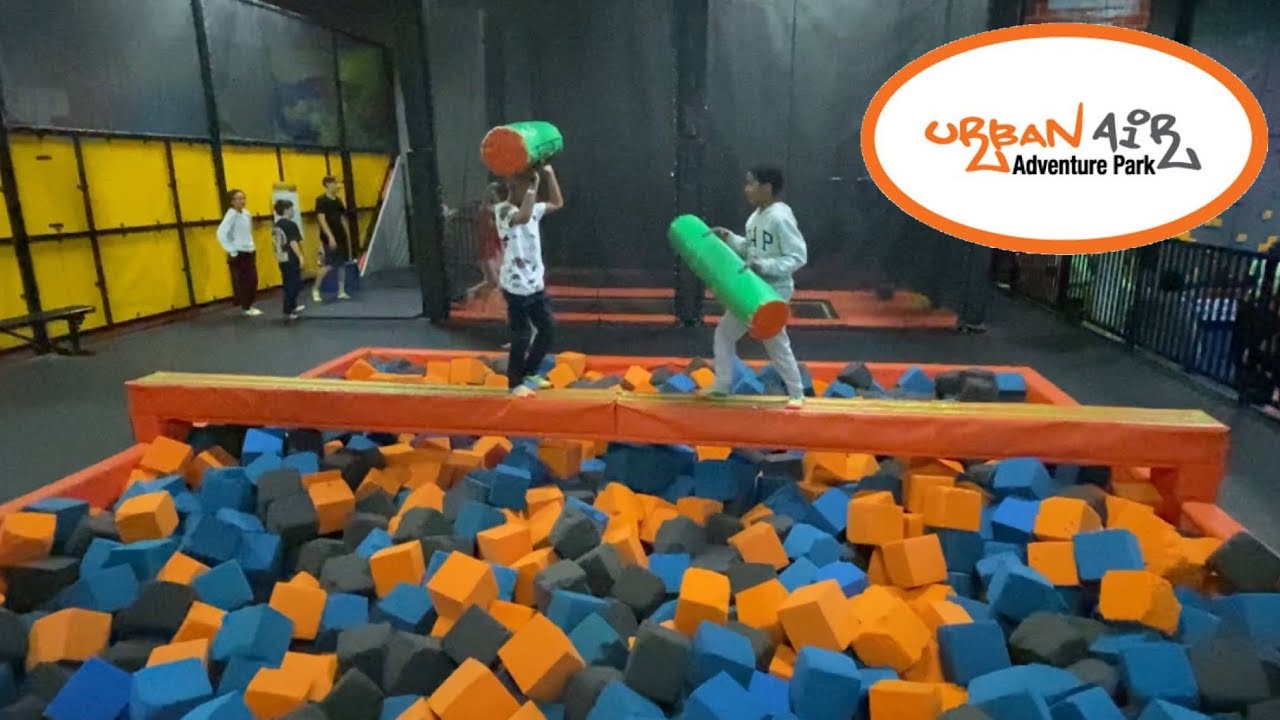 King World URBAN AIR TRAMPOLINE PARK Adventure Park! First Time At A