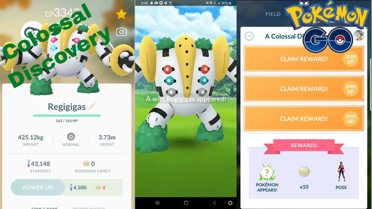 How To Catch Regigigas In Pokemon Go Raid