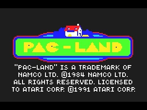 Pac-Land Walkthrough