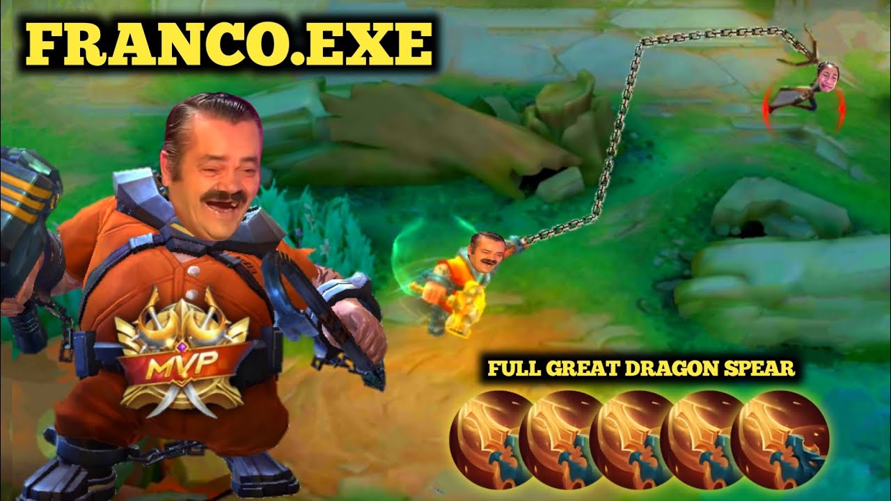 FRANCO.EXE || FRANCO BERULAH LAGI DENGAN FULL ITEM GREAT DRAGON SPEAR