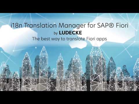 i18n Translation Manager for SAP® Fiori: The best way to translate SAP Fiori apps