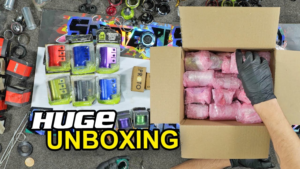 Scooter Parts Unboxing: FSA, District, Phoenix, PROTO and more